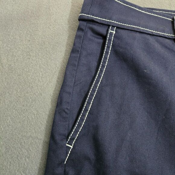 LOFT Navy Straight Leg Pants - Picture 5 of 13